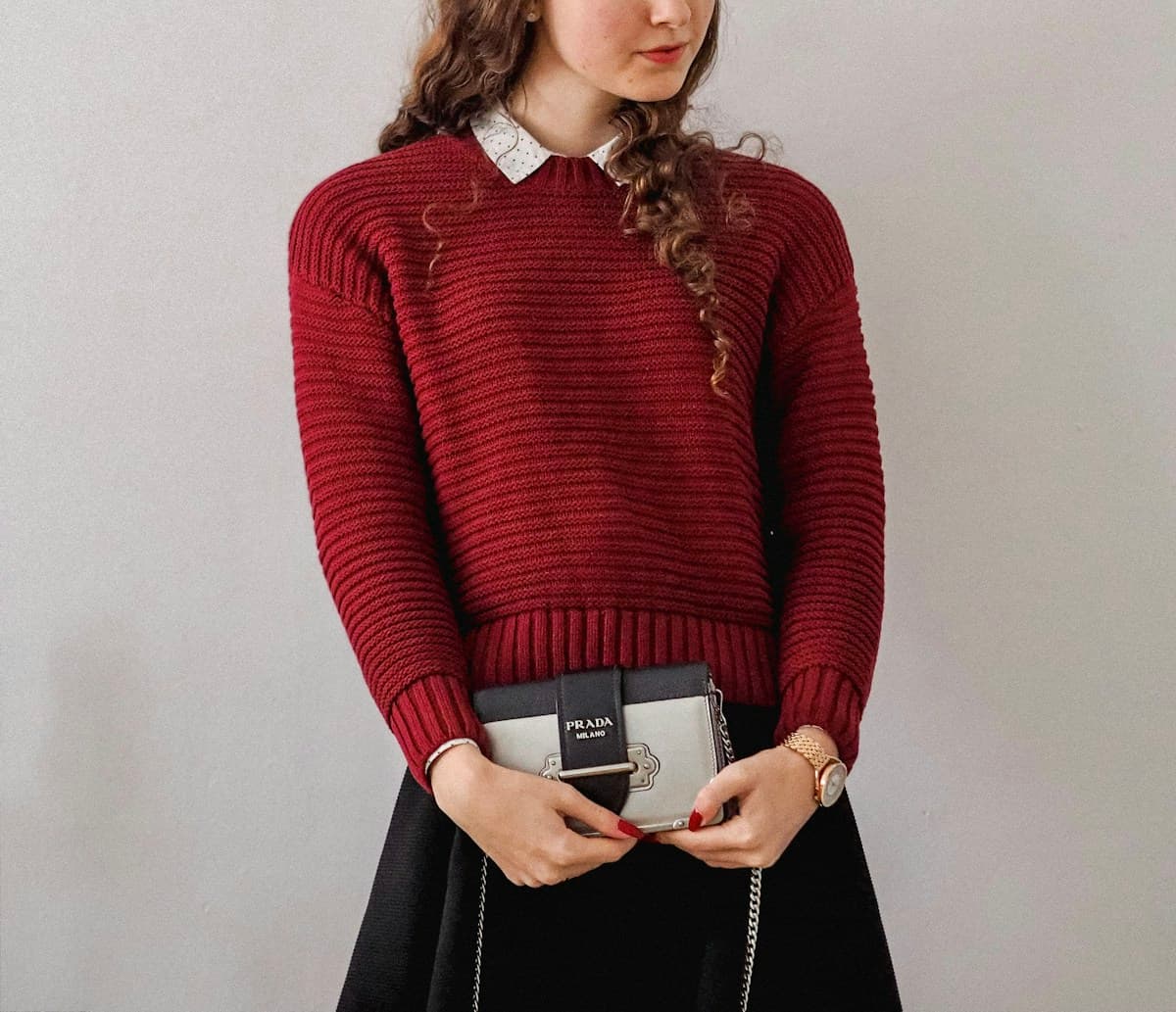 Ribbed Knit Sweater